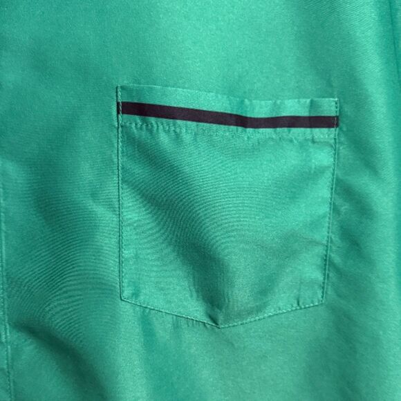 Arvil Hill Green St. Patrick's Day Shamrock Short Sleeve Button Down Shirt XXL - Picture 8 of 13